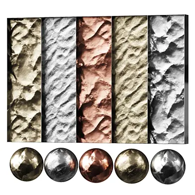 Stainless Steel Texture Material Set 9