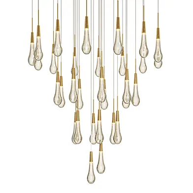Soltaire round chandelier