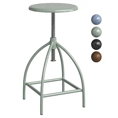 Height-adjustable Bar Stool Sire by Westwing