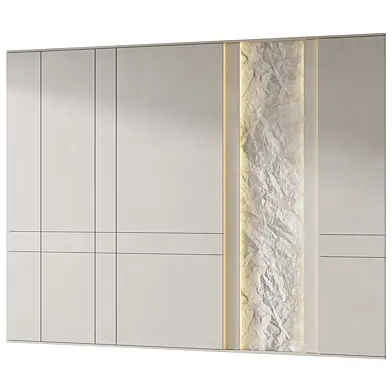 Headboard 3d Wall Panel 030