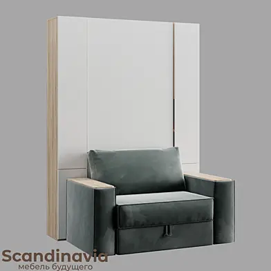 Шкаф-кровать Sсandinavia EVO