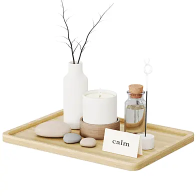 Japandi Zen Ritual Decor Set N16