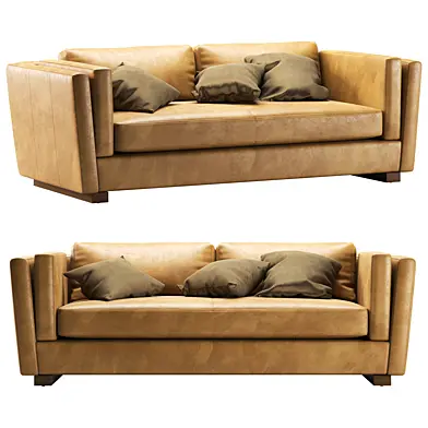 Westelm Thea Leather Sofa