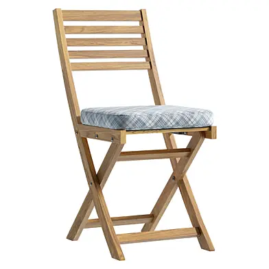 Bistro Folding Chair Fiji Acacia