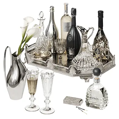 139 Vintage decor | Decanters and bottles