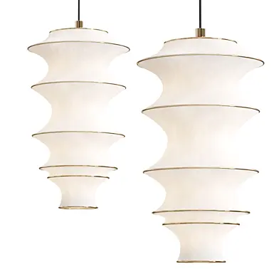 Wabi sabi Fabric Pendant Lights