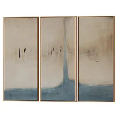 Set of 3 Abstract Painting Frames 036