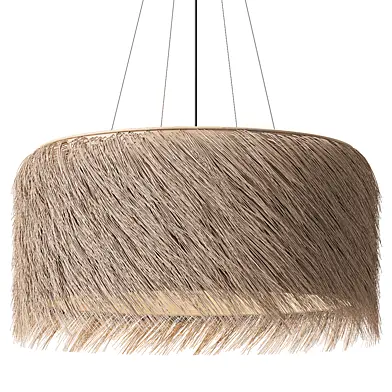 Raffia Lampshade by Candy Lamp