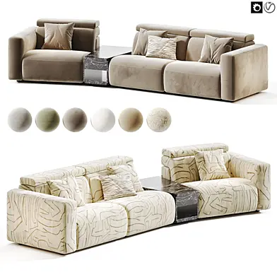 Domus 02 Sofa By Natuzzi