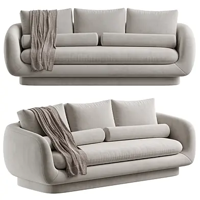 Cream Performance Boucle Sofa