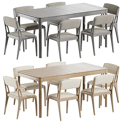 Portland Chair and Dining table