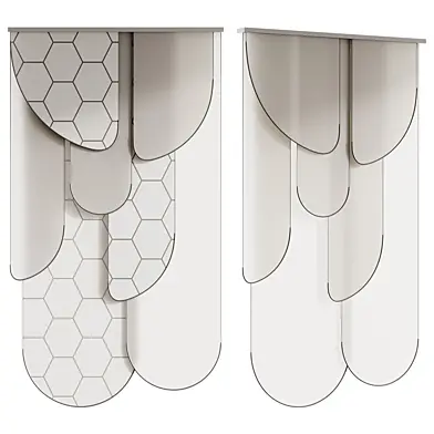 Abstract Patterned Panel Curtains