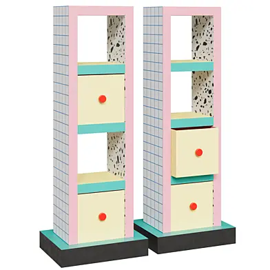 Seletti Стеллаж Supershelf Bathroom Blue Grid