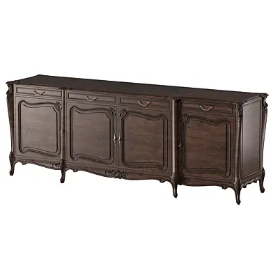 blk wood eva buffet 001-B