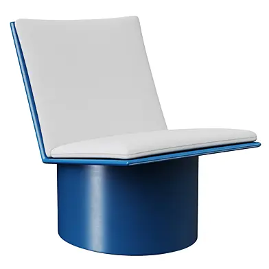 BLUE VALERIE LOUNGE CHAIR by Serax