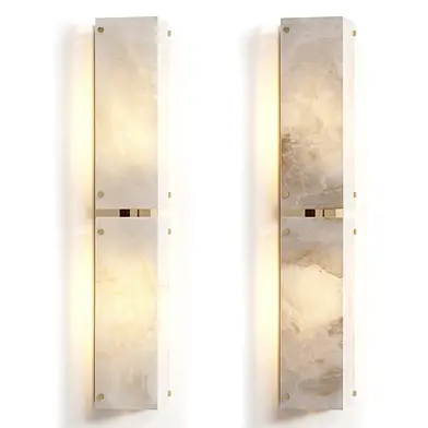 Reynard Alabaster Grand Sconce