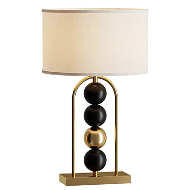 Vinner Aureo Black Gold Table Lamp