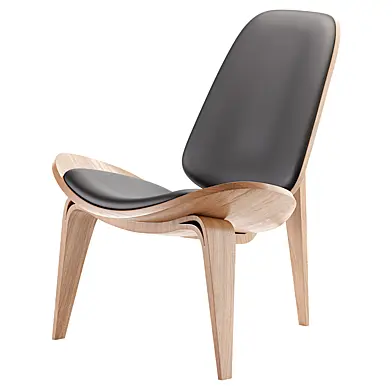 Mid Century Modern High Back Accent Chair 2014