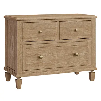 Sausalito 3-Drawer Nightstand