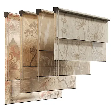 Double Roller Blinds Set