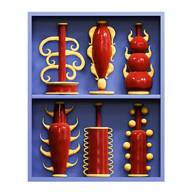 Vessel Vases by Dante Marioni 02
