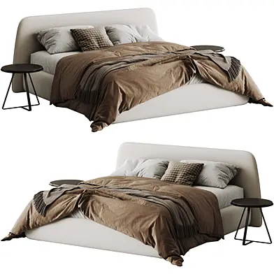 Slim bed