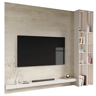 TV Wall set Shelf Wall Panel Decor