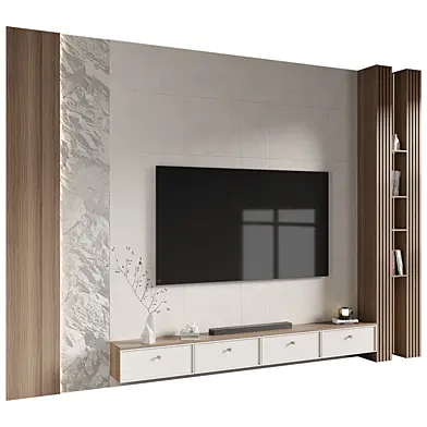 TV Wall set Shelf Wall Panel Decor