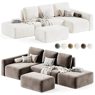 Corner Modular sofa Kirmas || Диван угловой Кирмас-3 by Divan.ru