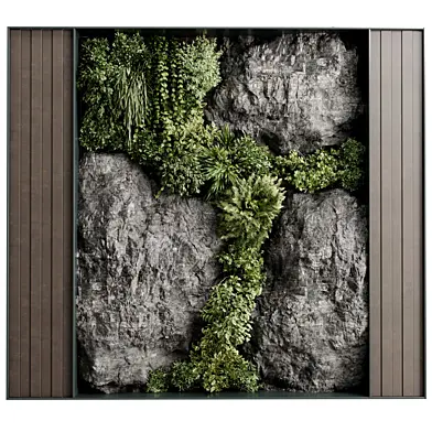 Vertical Garden set Wall Decor plant - Rock Garden 140