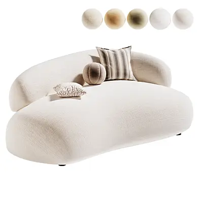 Teddy Boucle Alba Sofa