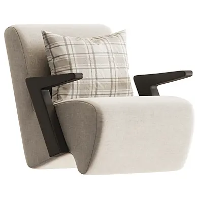 Modern Upholstered Lounge Chair