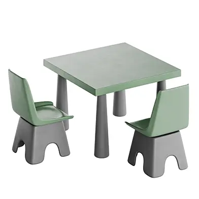 Children table and chair 008