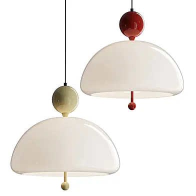Scandinavian Simple Glass Pendant Light