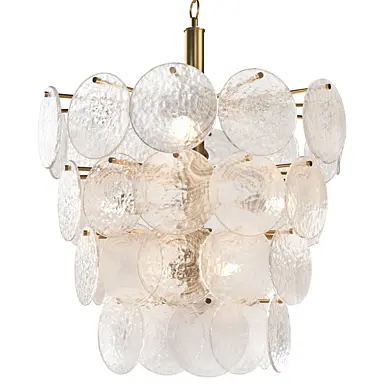 Люстра Ice Pendant Lamp с ледяным стеклом Dantonehome