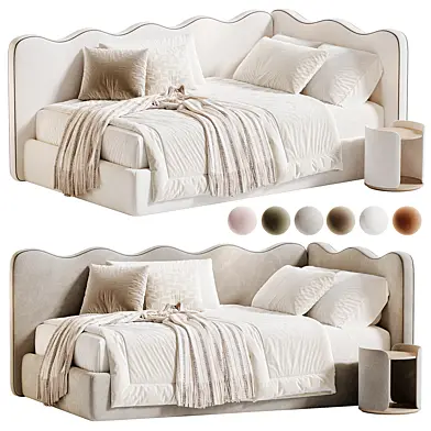 The Luna Wave Kids Bed