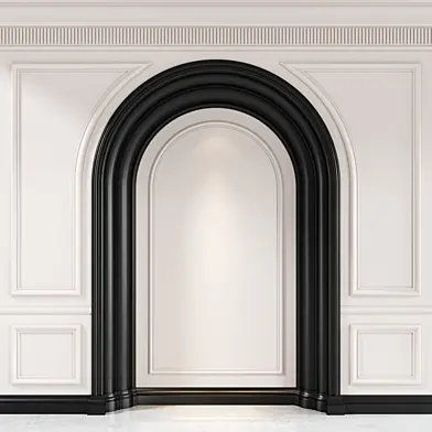 Wall molding 25. Boiserie classic panels