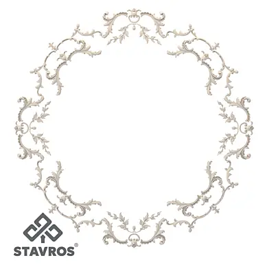 ОМ Лепнина STAVROS Потолочная розетка