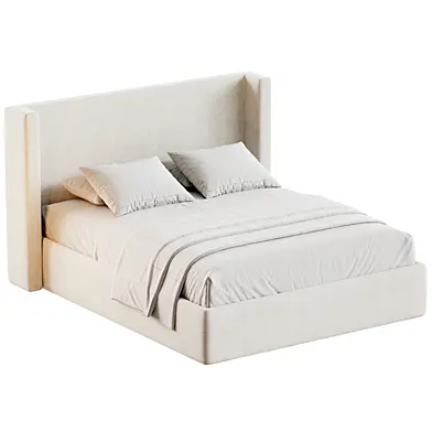 Shelter Non Tufted Side Storage Bed