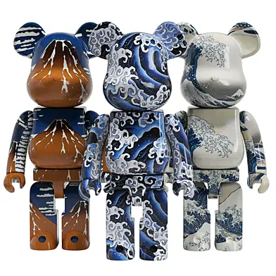 Bearbrick / Katsushika Hokusai