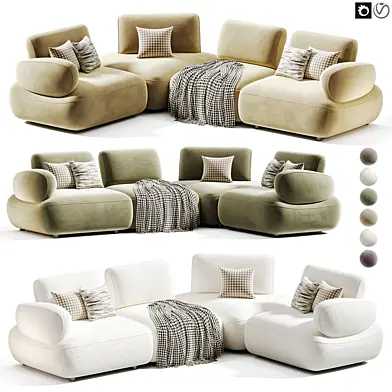 Snail 04 Sofa By Natuzzi