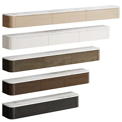Scandinavian Wood TV Stand, Современные консоль под ТВ