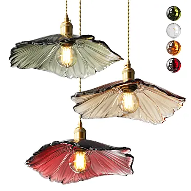 Flower Glass Pendant lamp
