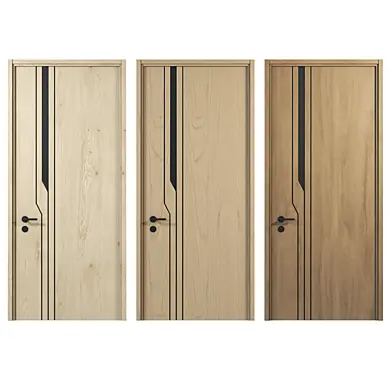 Modern Wooden Interior Door 01