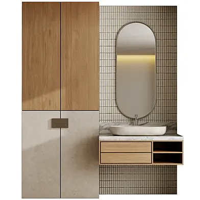 Bathroom furniture by Fauset Bathroom 313 corona