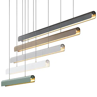 U Fold Linear pendant light