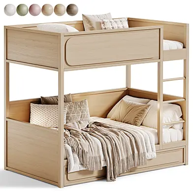 Gemini Bunk Twin Kids Bed