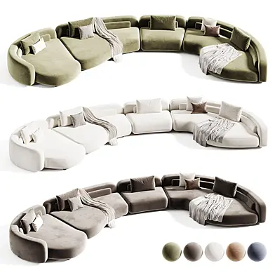 Bezier Sofa 06 Minotti