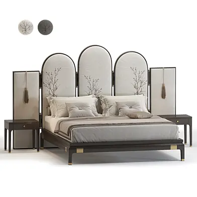 Bollu Celeste Fiorita bed