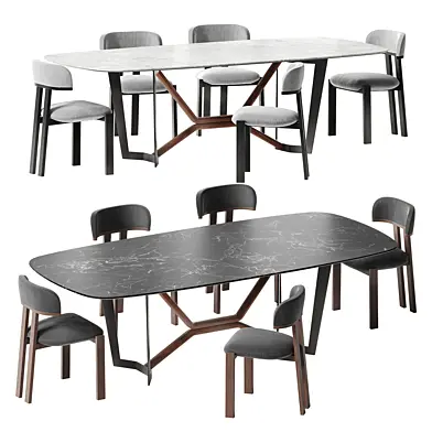 Table Oliver Chair_Camila от Tonin Casa